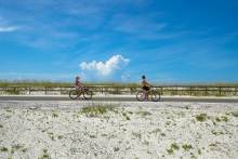 Biking Down a State Park