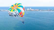 Parasailing on Pensacola Beach