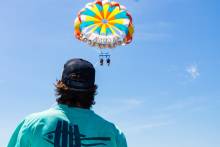 Parasailing on Pensacola Beach
