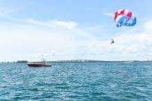 Parasailing on Pensacola Beach