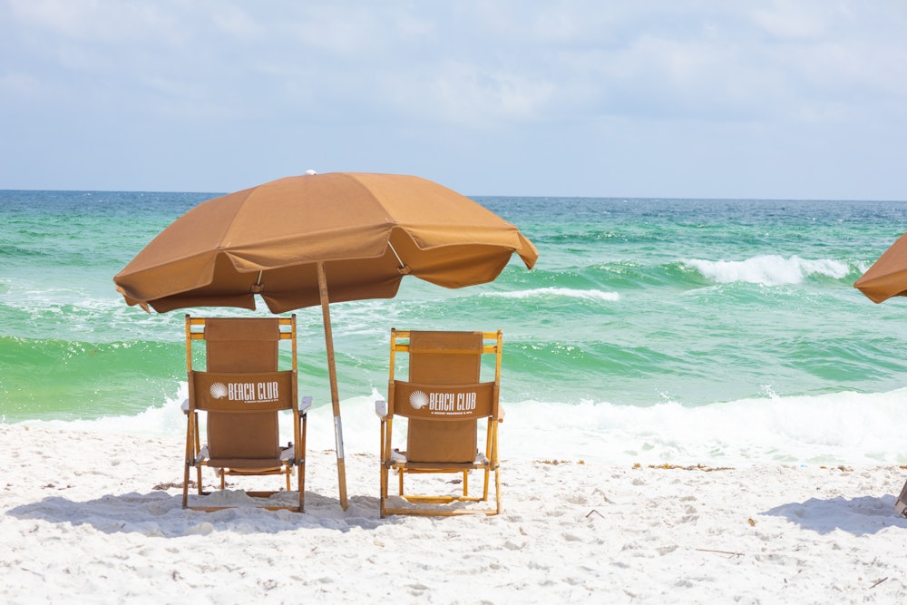 Beach Chair Rentals at Beach Club Resort on Pensacola Beach Beach Chair Rentals at Beach Club Resort on Pensacola Beach