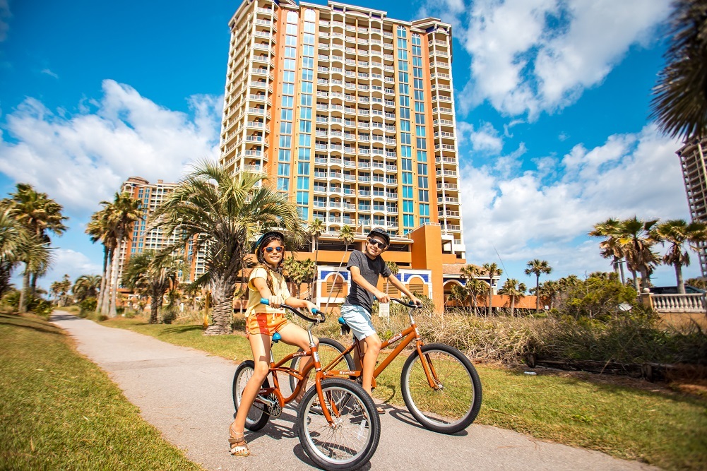 Portofino Island Resort Family Bike Ride Portofino Island Resort Family Bike Ride